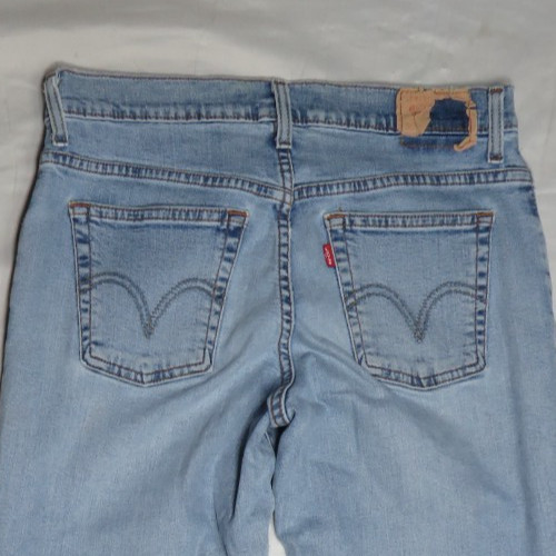 LEVIS BLUE JEAN WOMEN 550 6 L (30×34) RELAXED BOOT CUT COTTON DENIM VTG 2006