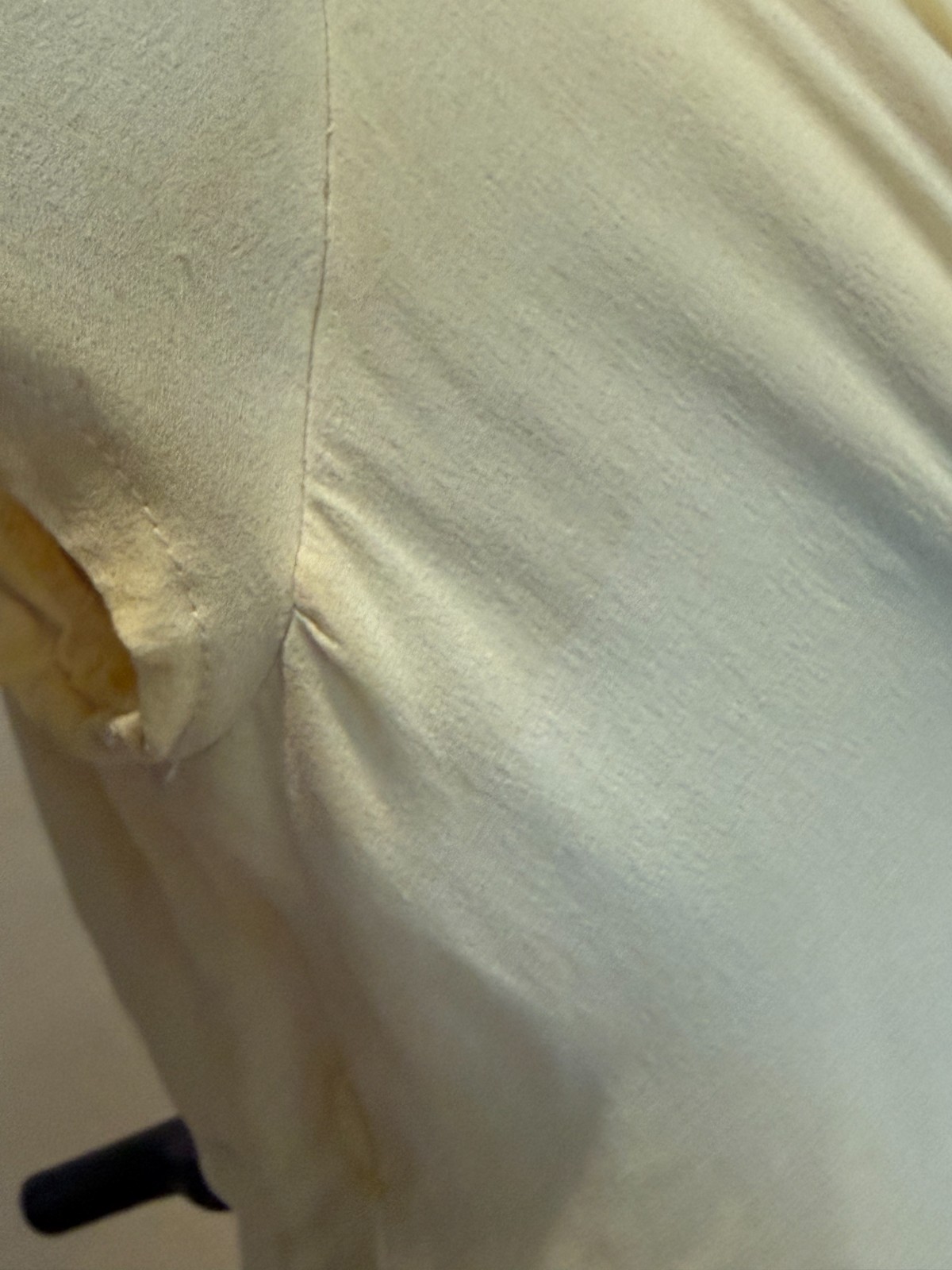 1940s Butter Yellow Gown
