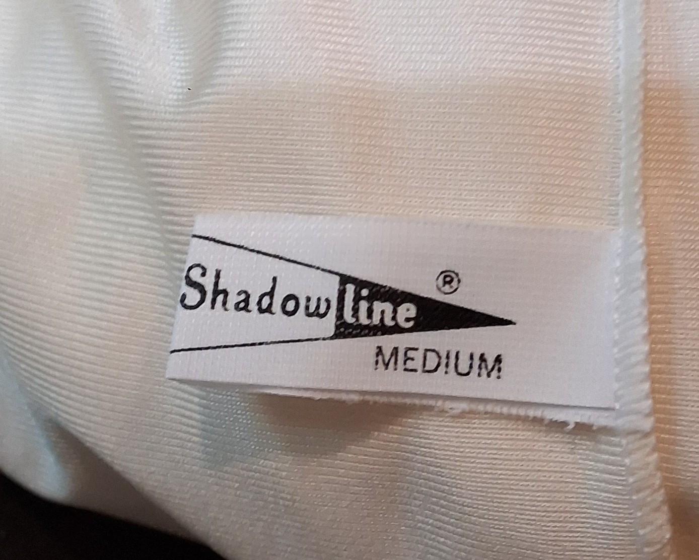 Shadowline Vintage Light Cream ivory Color Nylon Nightgown & Robe Set Size M