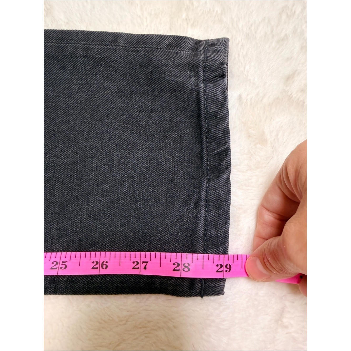 NWT JEANERICA Classic Jeans Black 2 Weeks Size 27×29″ Inseam