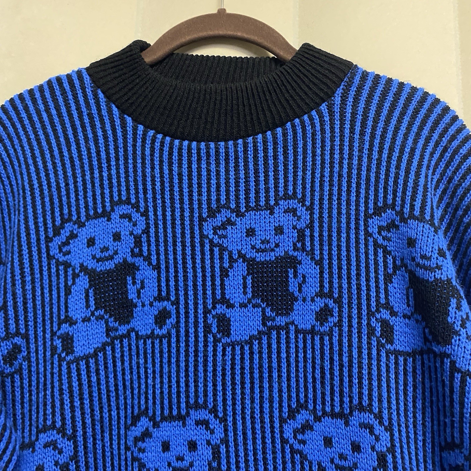 Vintage Adele Knitwear Women’s Sweater Teddy Bear Pullover 1980s 80s