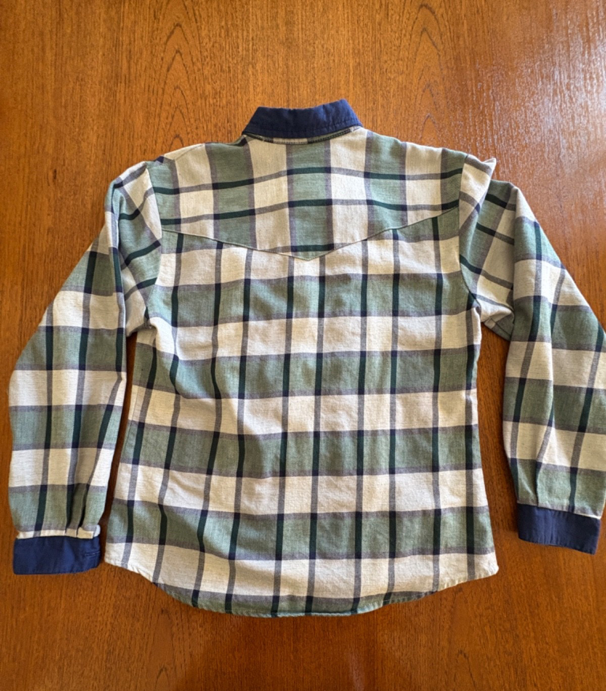 Vintage 80s 90s Roper Sport Western Wear Shirt Plaid Pearl Rodeo M/L Rockabilly