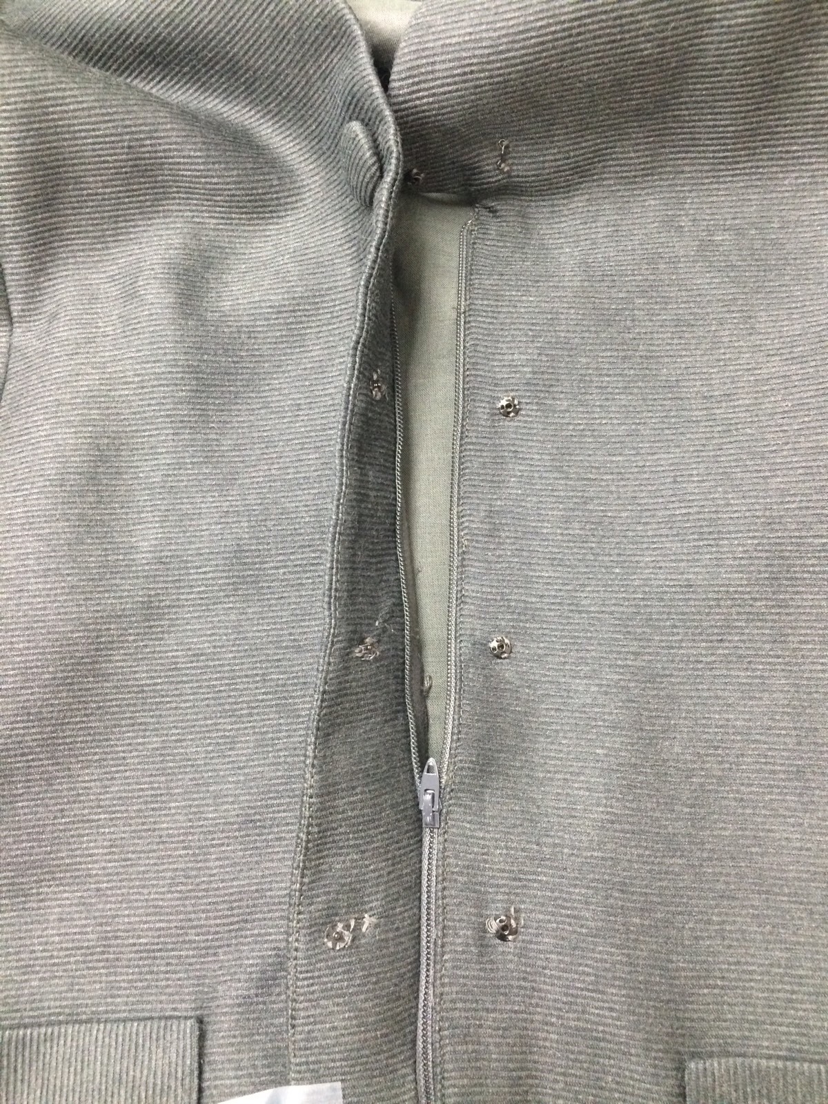 BOB BUGNAND For SAM Friedlander Grey Handmade Dress Sz 8