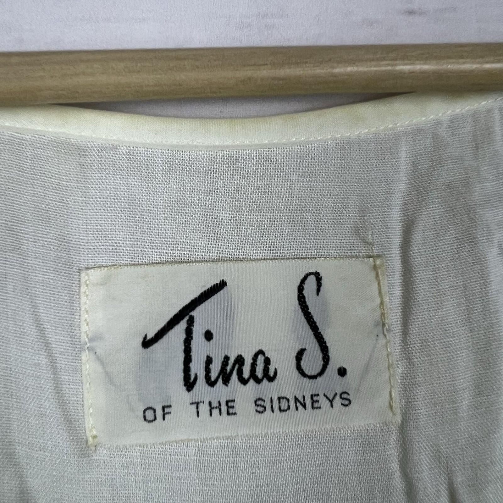 Vintage 60s 70s Tina S Of The Sidneys Dress Size S/M Union Made ILGWU