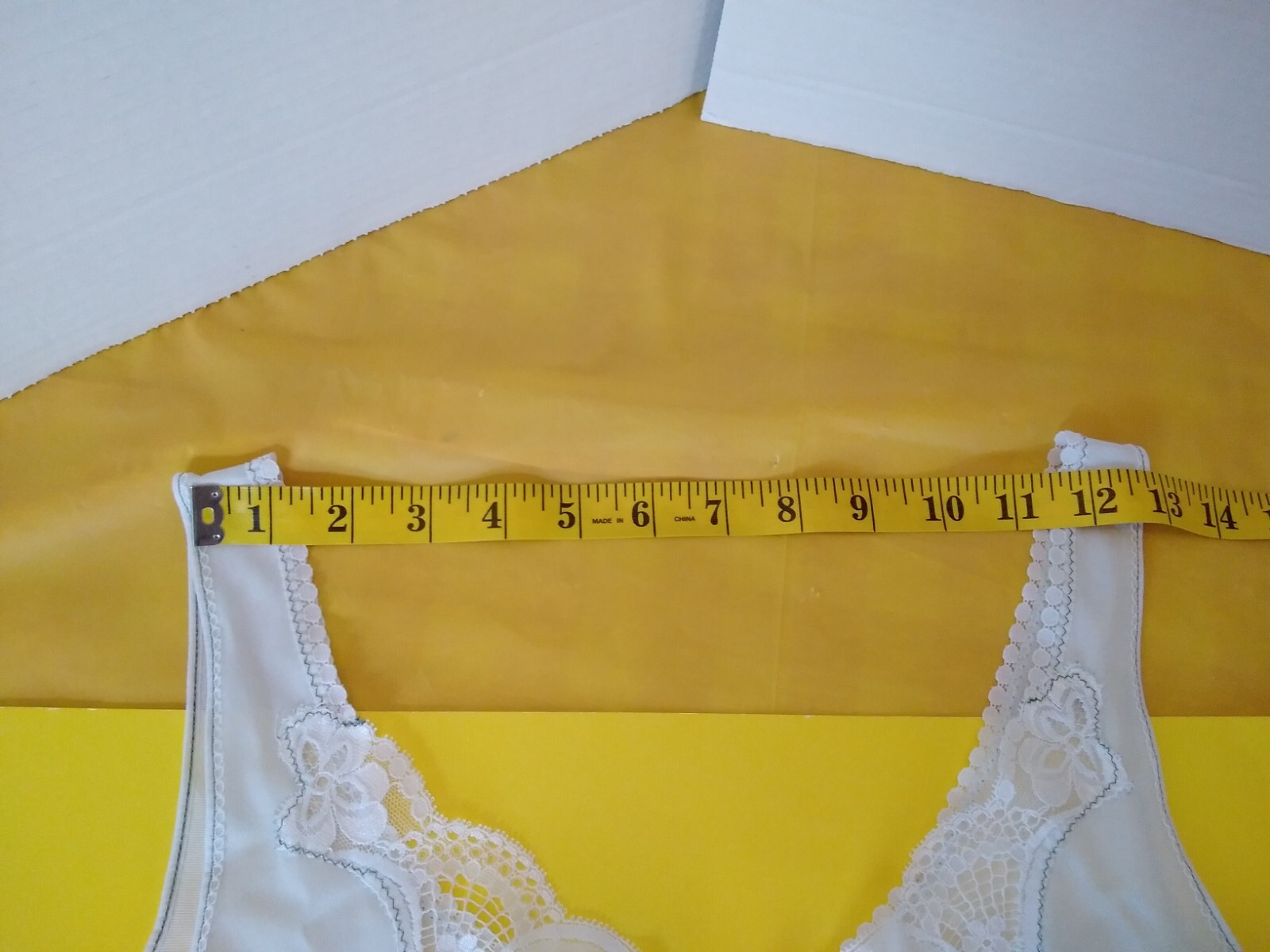 Slip Vintage Full Slip Dress Chemise European SZ L DESIREE Pale Blue w/Lace