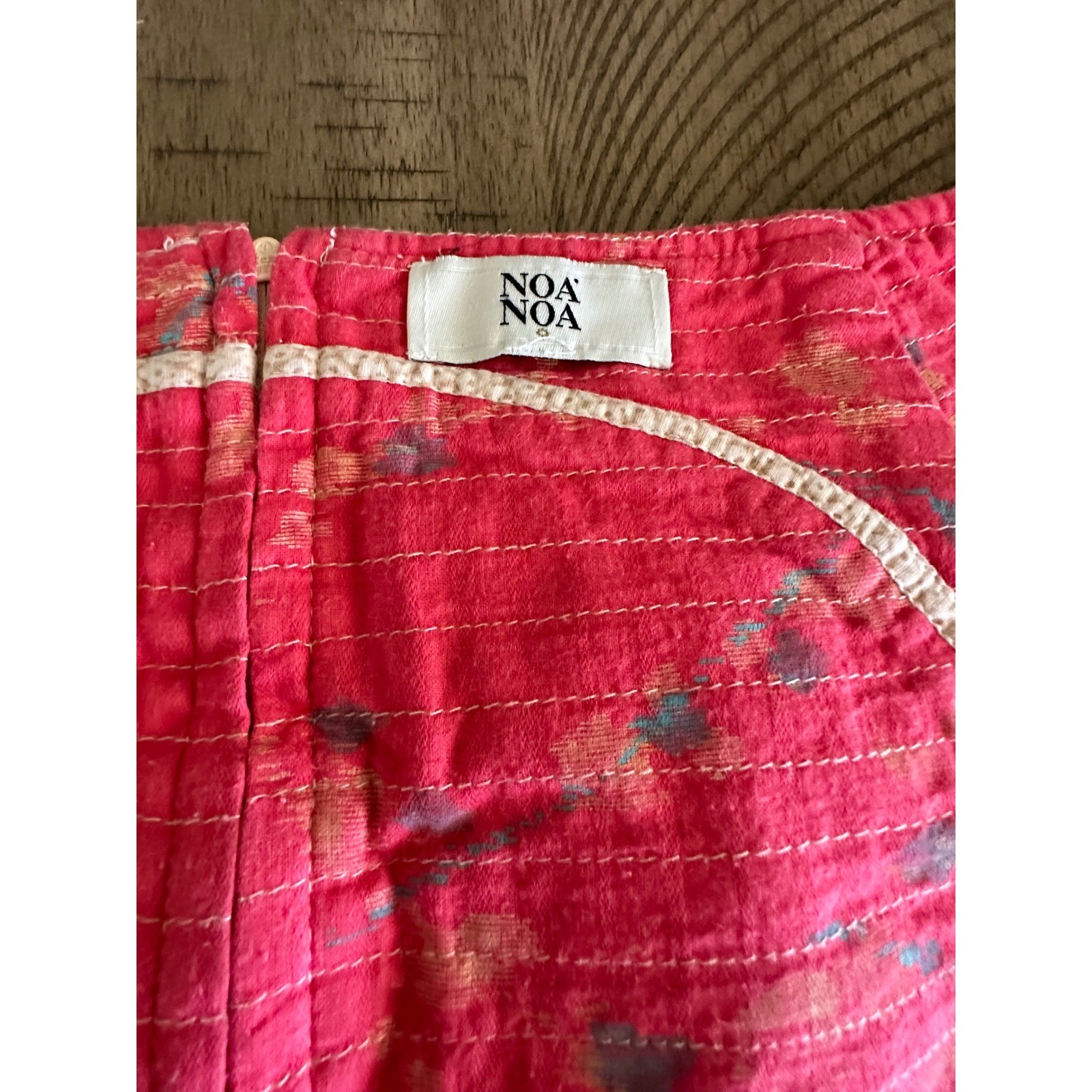 REVERSIBLE Noa Noa Quilted Cotton Skirt – Boho Cottagecore