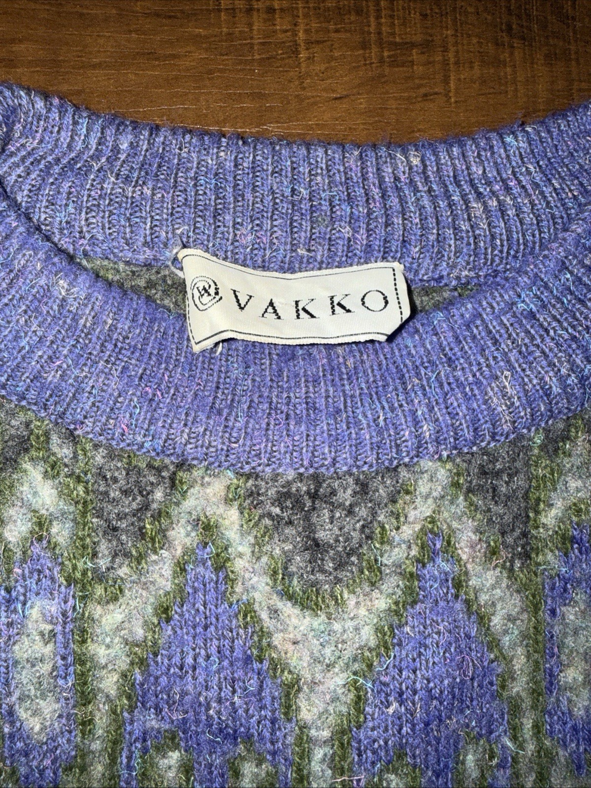 Vintage Vakko Wool Sweater