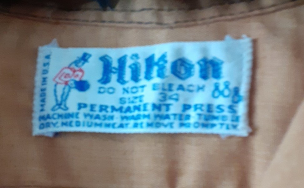 Vintage womens Sz 34 Hilton bowling shirt Adv. Itel Corp. Bloody Mary Nancy name