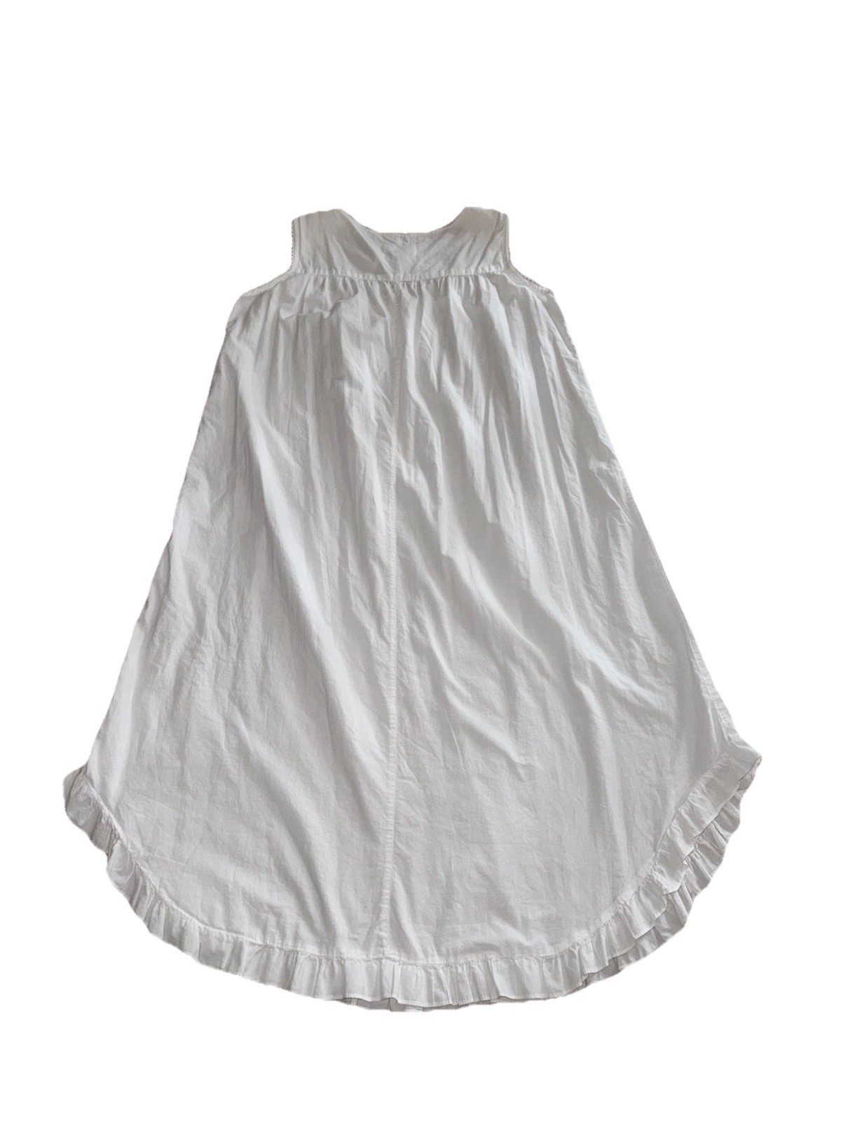 VTG Belle Pointe Nightgown Cottagecore White Day / House Dress Embroidered