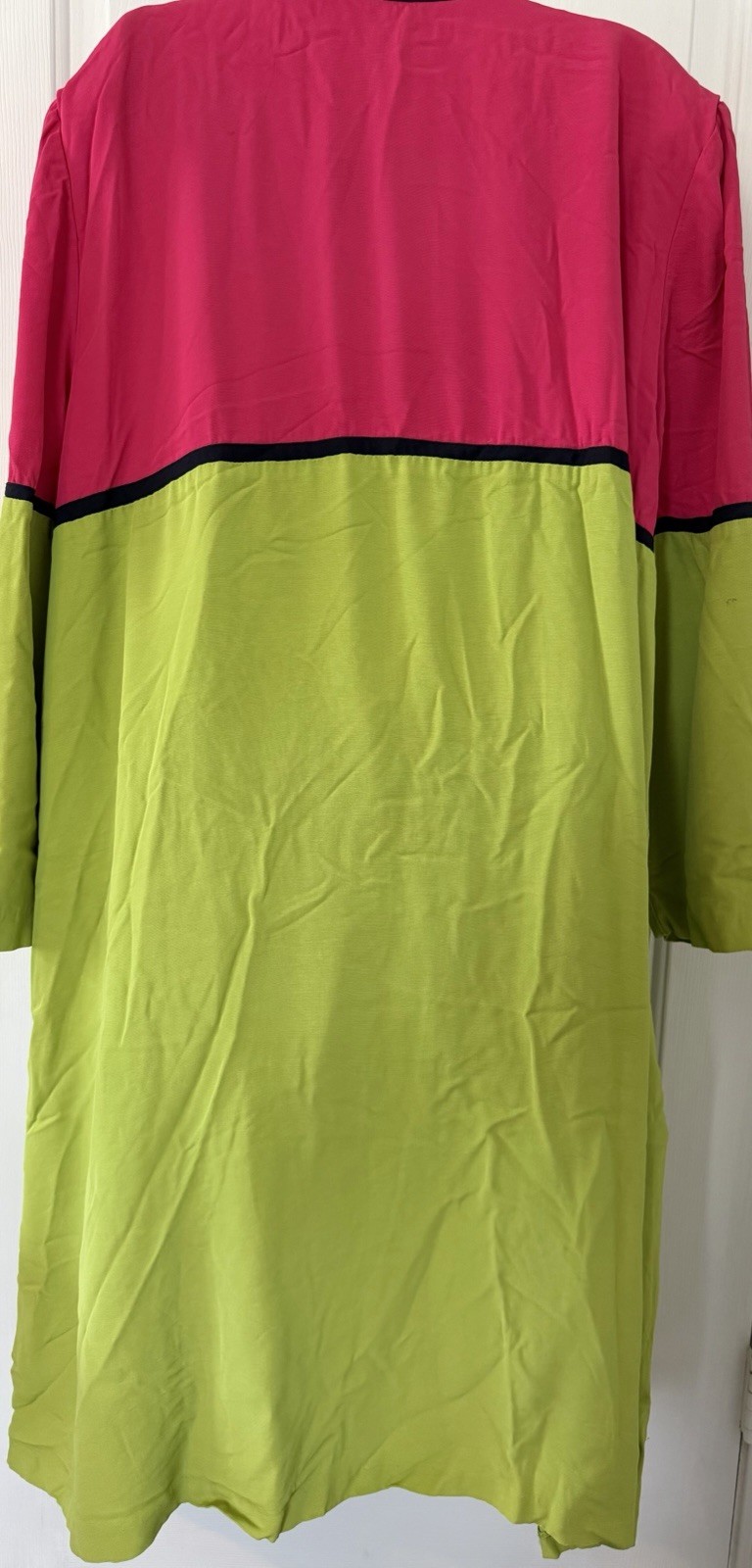 Vintage Jessica Howard Mitchell Rodbell 1980’s Color-Block Open Front Jacket