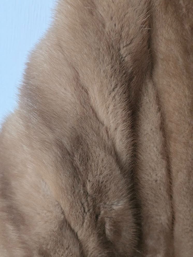 Mink stole vintage EMBA „Autumn Haze” A beauttful color.