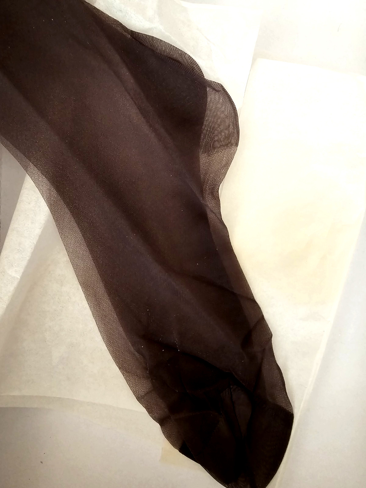 VTG Dupont Trimlym 50s Brown Stockings