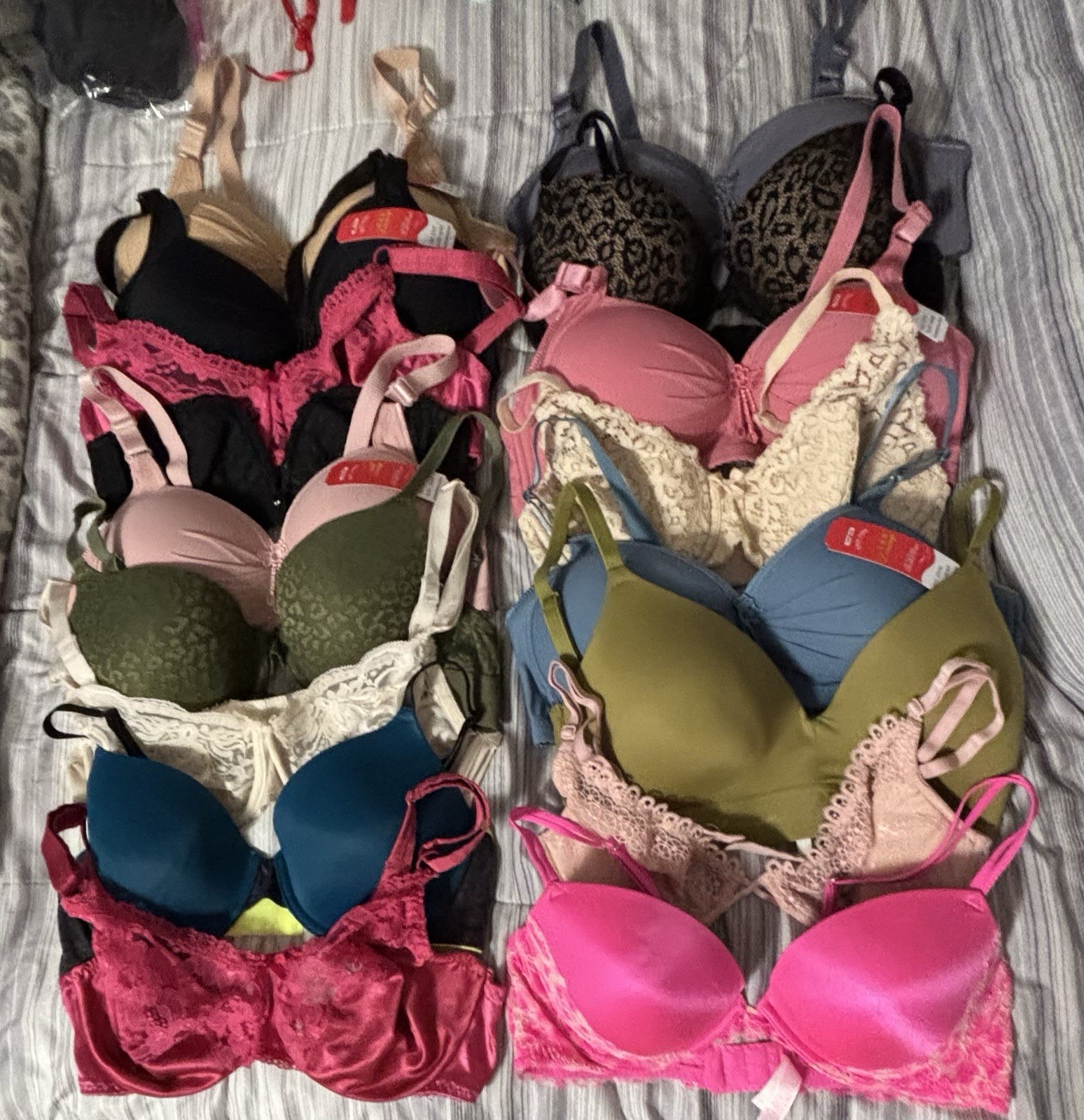 LINGERIE LOT BRA’S LOT Most Are NWT Victoria’s Secret Olga NWOT Sizes 32A-36D