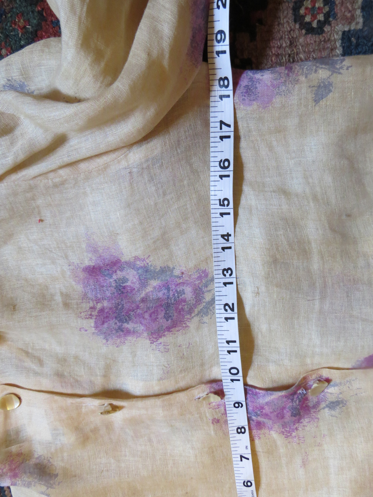 Vintage Hanae Mori Boutique 2 PIECE SZ 4 FINEST LINEN MONEY CAN BUY SEE DESCRIPT