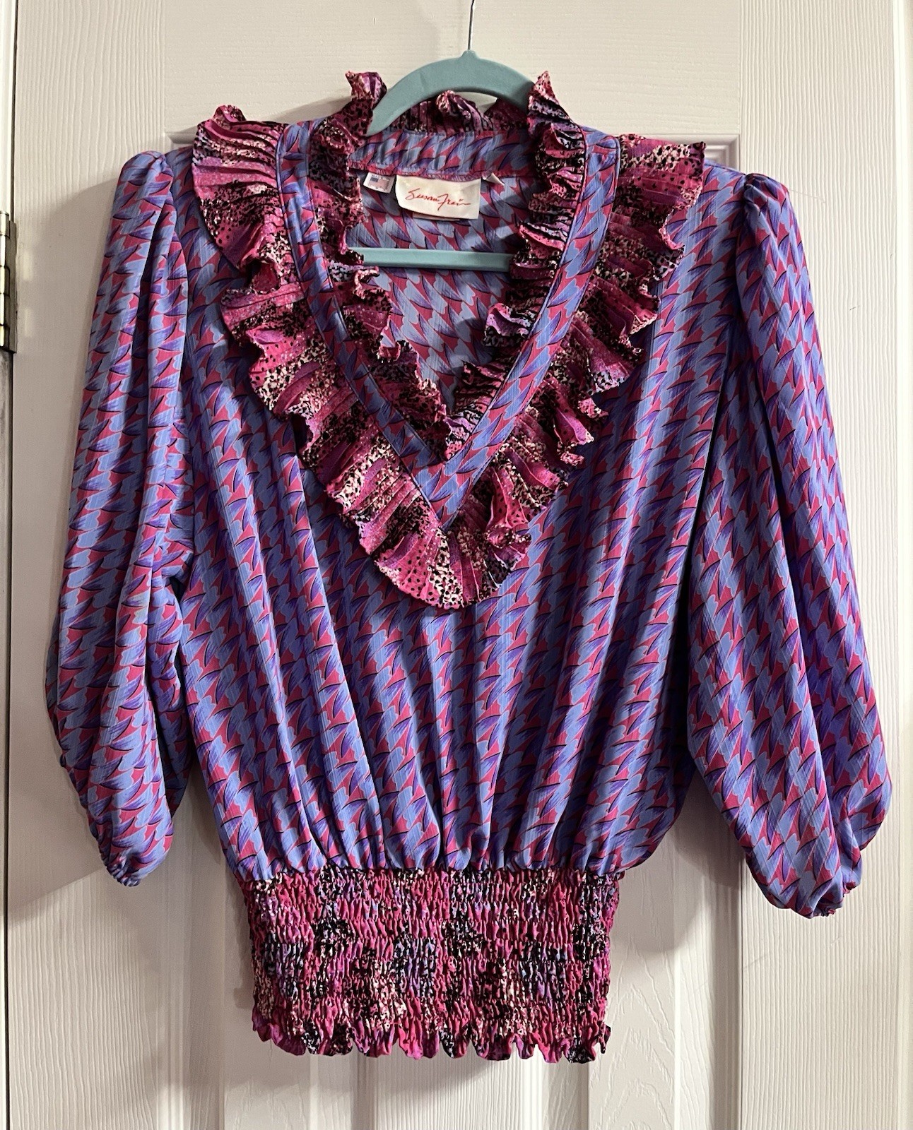 Fabulous Vintage Susan Freis Top Size S