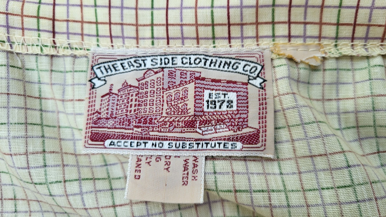 Vintage East River Clothing Co. Floral Tiered Skirt – Size Small – Waist 27″