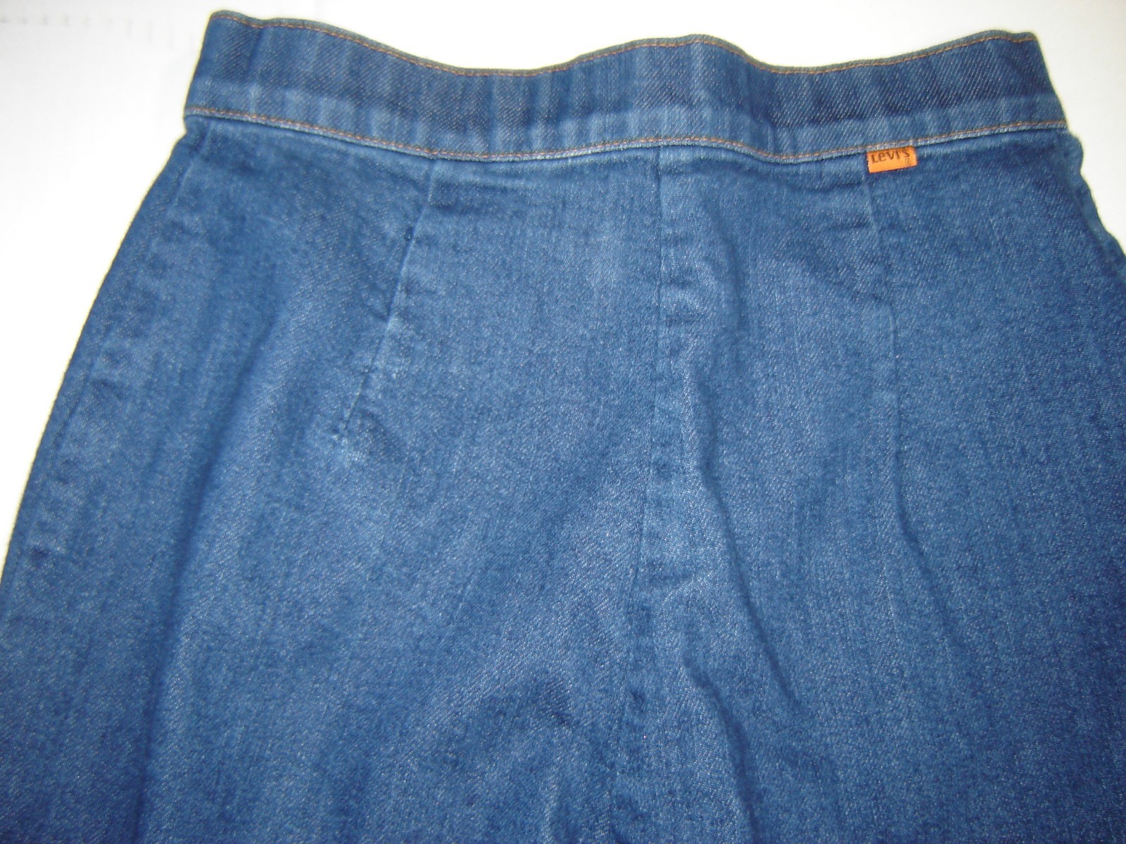 Levi’s Vintage Orange Tab Bareback Wide Leg Jeans No Pockets 26×33