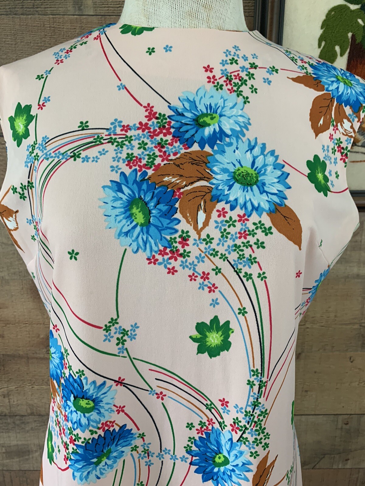 Vintage 1960s 1970s Bleeker Street Knit Jacket Matching Dress Set MOD Boho M/L