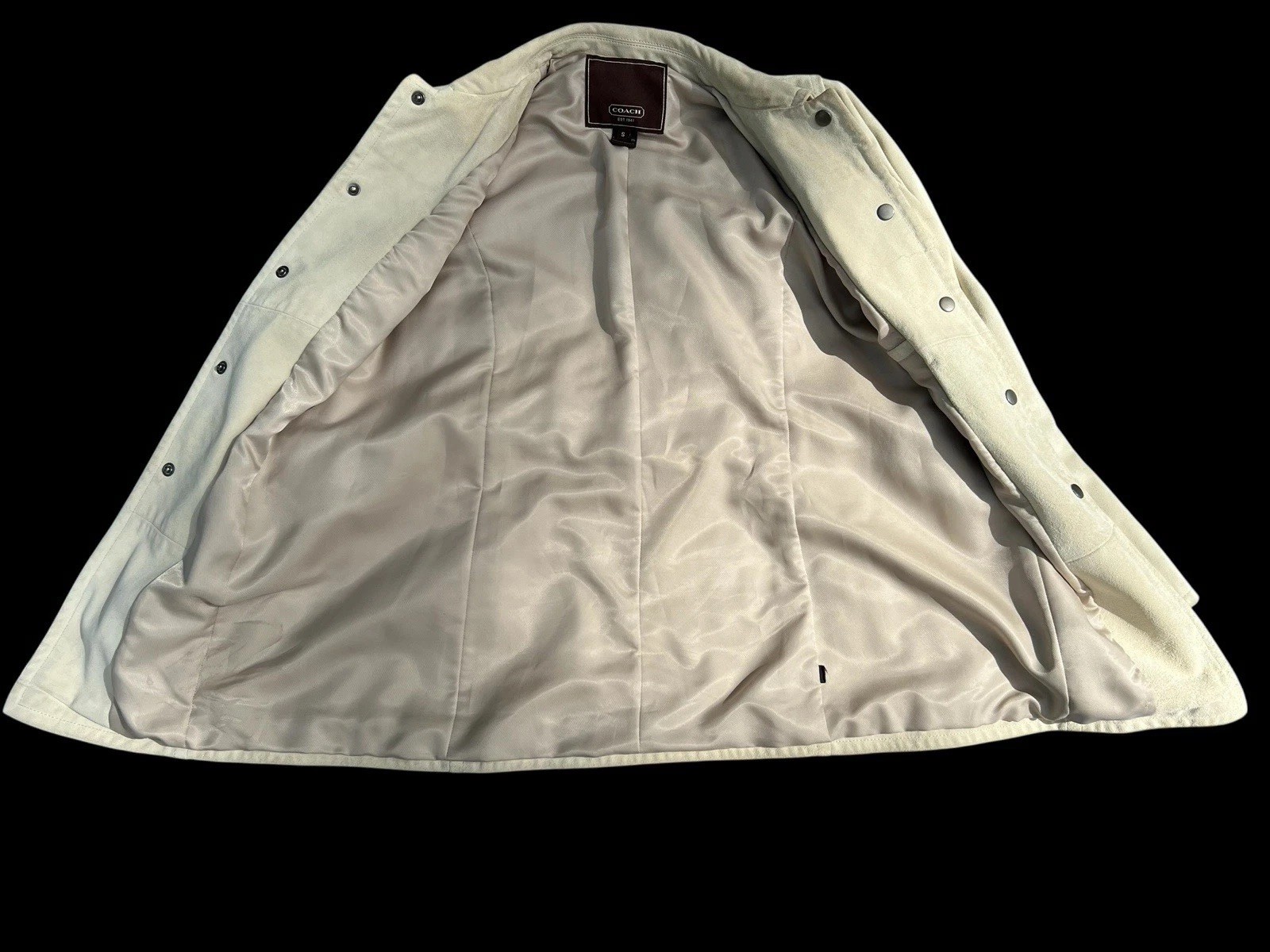 Vintage Coach 1941 Suede Leather Jacket Small Rare Collector’s Luxury✨Beautiful