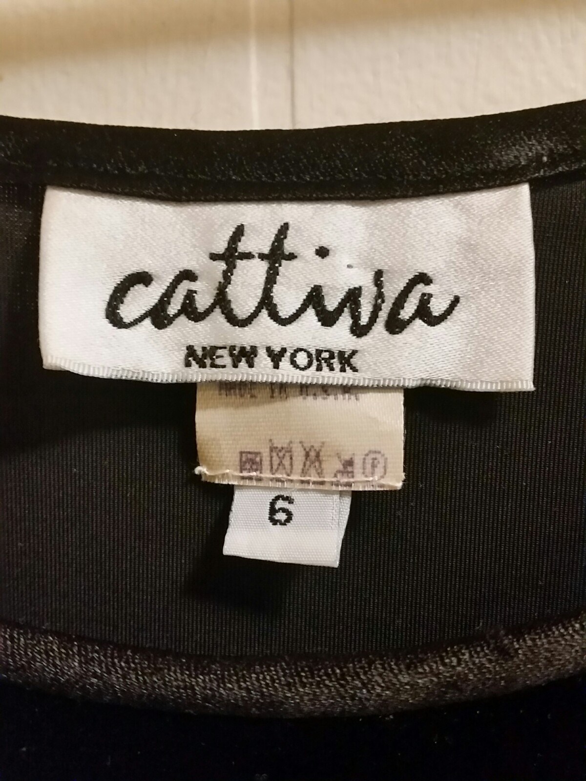 Vtg Cattiva NewYork Black Velvet 3 pc pant suit Sz 6 Stretch 40 bust 24-38 Waist