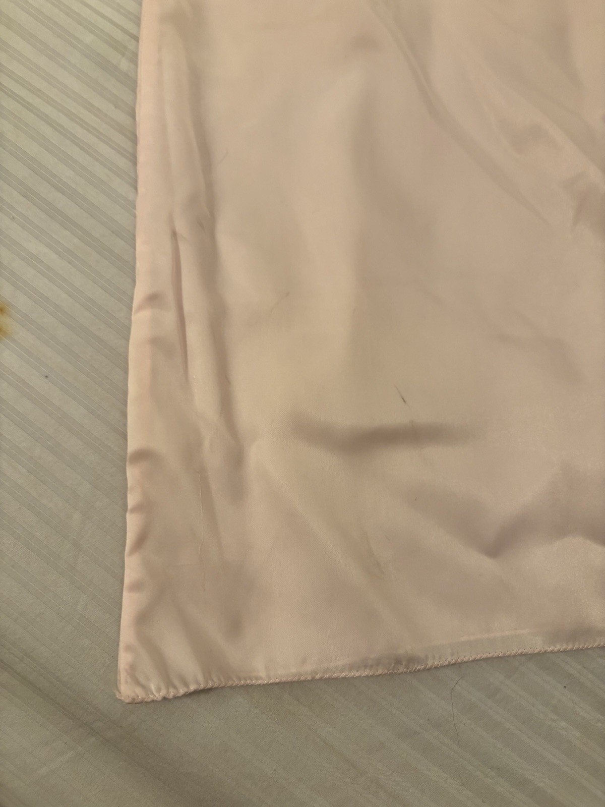Vintage Italian Nightgown Housecoat Pale Lilac Lace Made in Italy