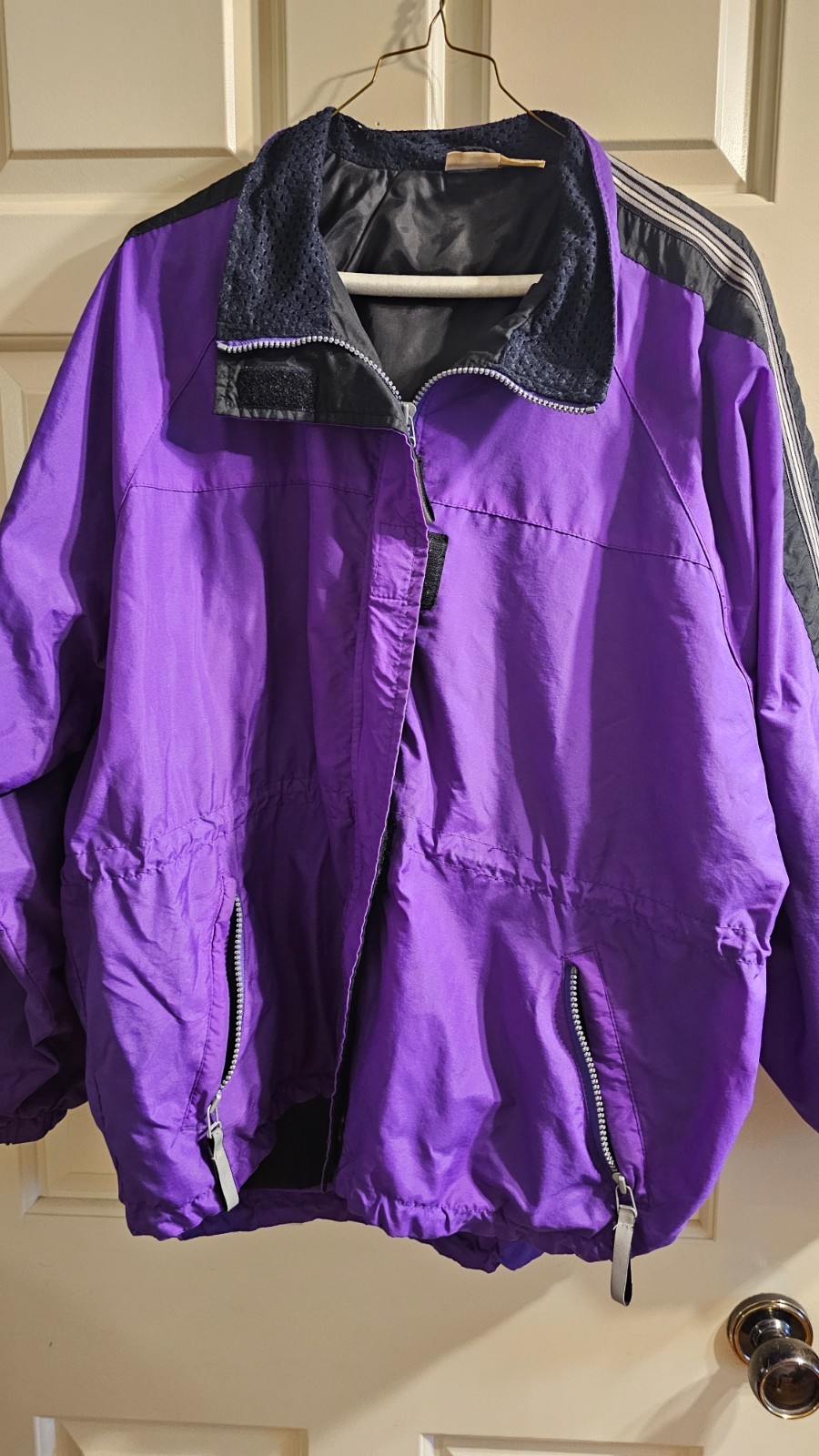 Pro Spirit – Vintage 90s LS Windbreaker Jacket Size Large = Unisex