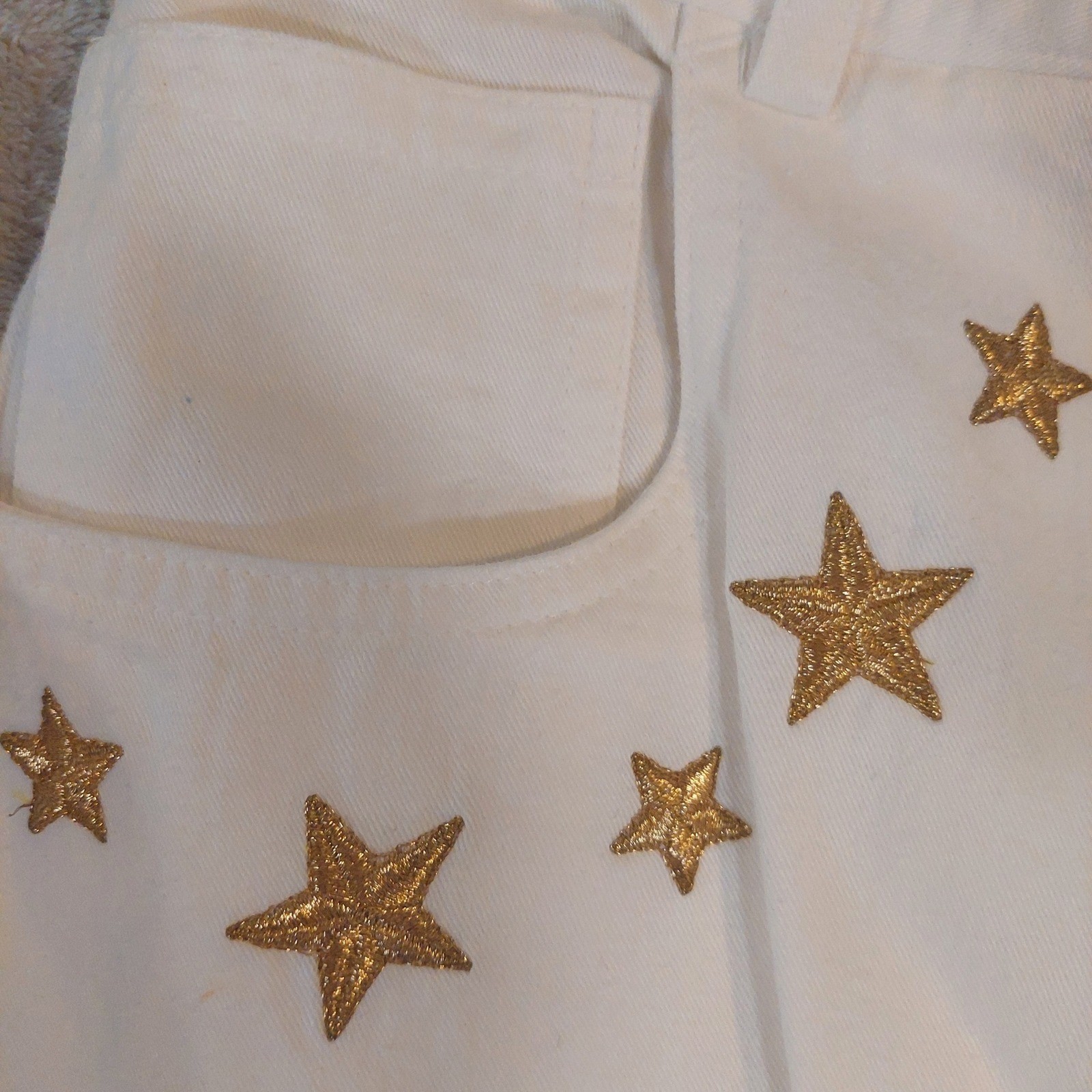 Renata B Nautical Blazer Pant Set Womens 12T White Gold Anchor Star Vintage 80s