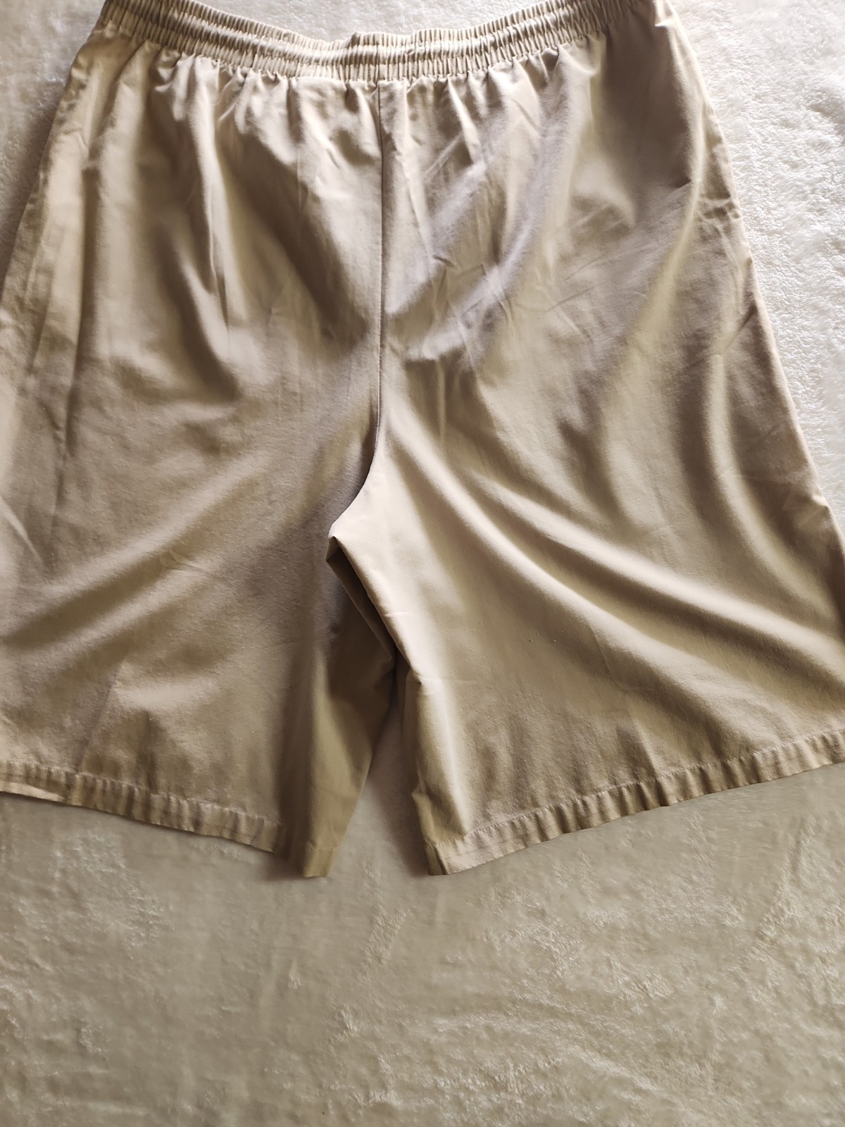 Vintage Classic Elements Culottes Shorts Wide Leg XL Drawstring Elastic Waist