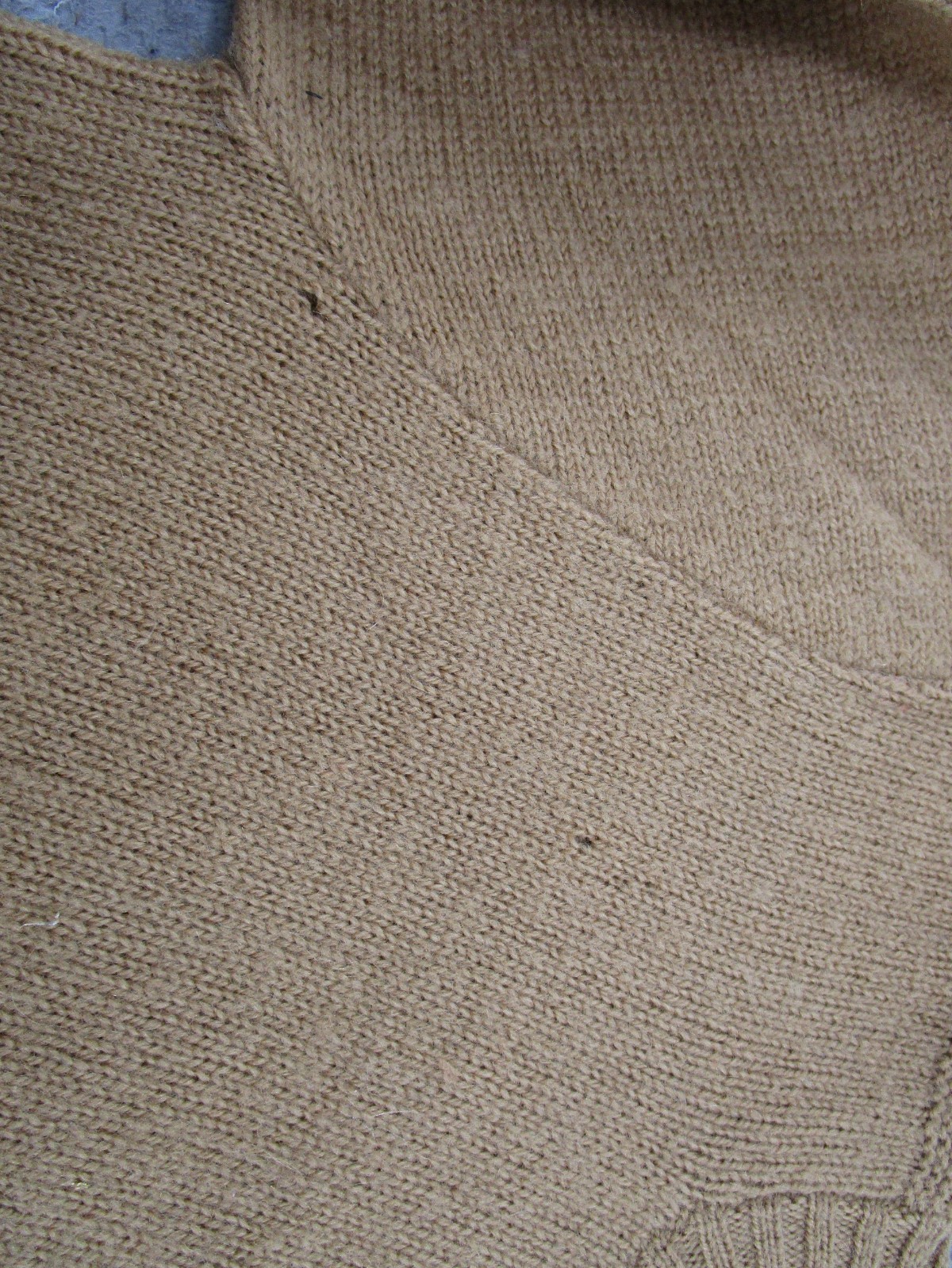 Vintage 70s 80s Penney’s 100% Wool Pullover Sweater Size 38 Brown Preppy Retro