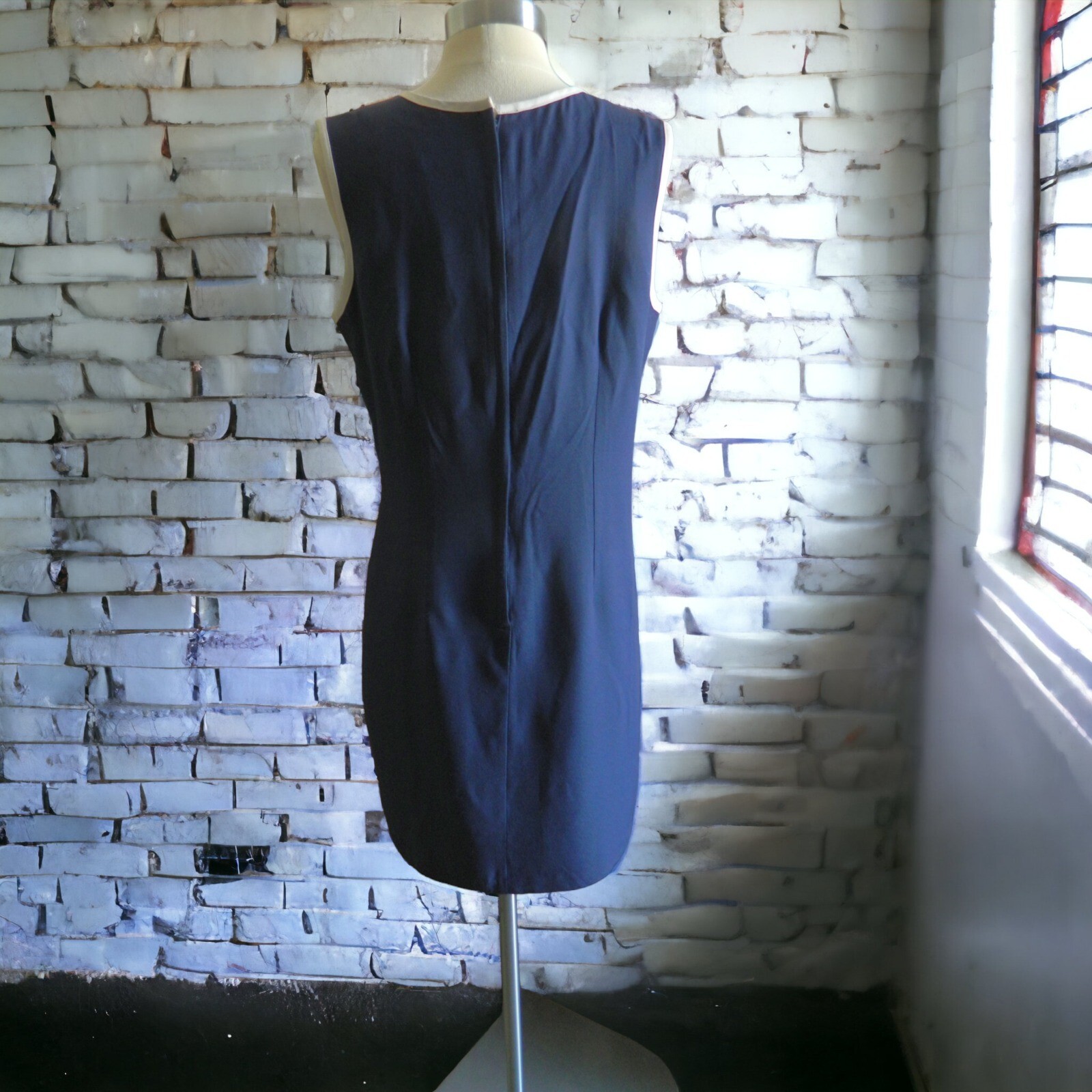 Dress Vintage CAREN DESIRÉE COMPANY CDC Navy Blue Size 10