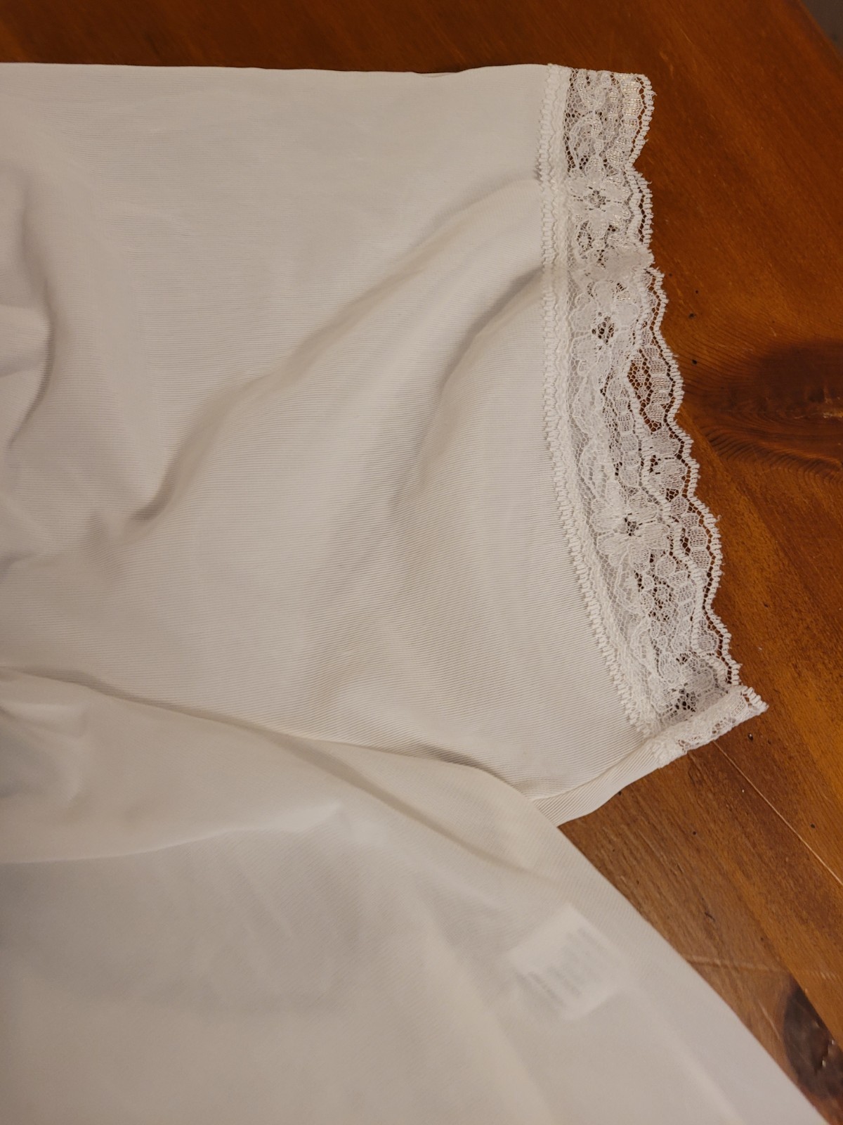 VTG 80s Kelly Reed Made in USA Sheer Chiffon Long Peignoir Robe Embroidered