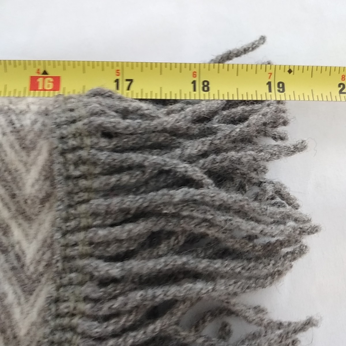 Women’s Collared Cape Poncho Shawl With Scarf Herringbone Chevrons One Size