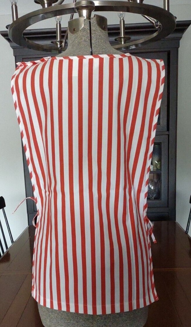 🌟 Vtg 70s Candy Striper Apron Uniform Fashion Seal Shane Uniforms New Old Stock