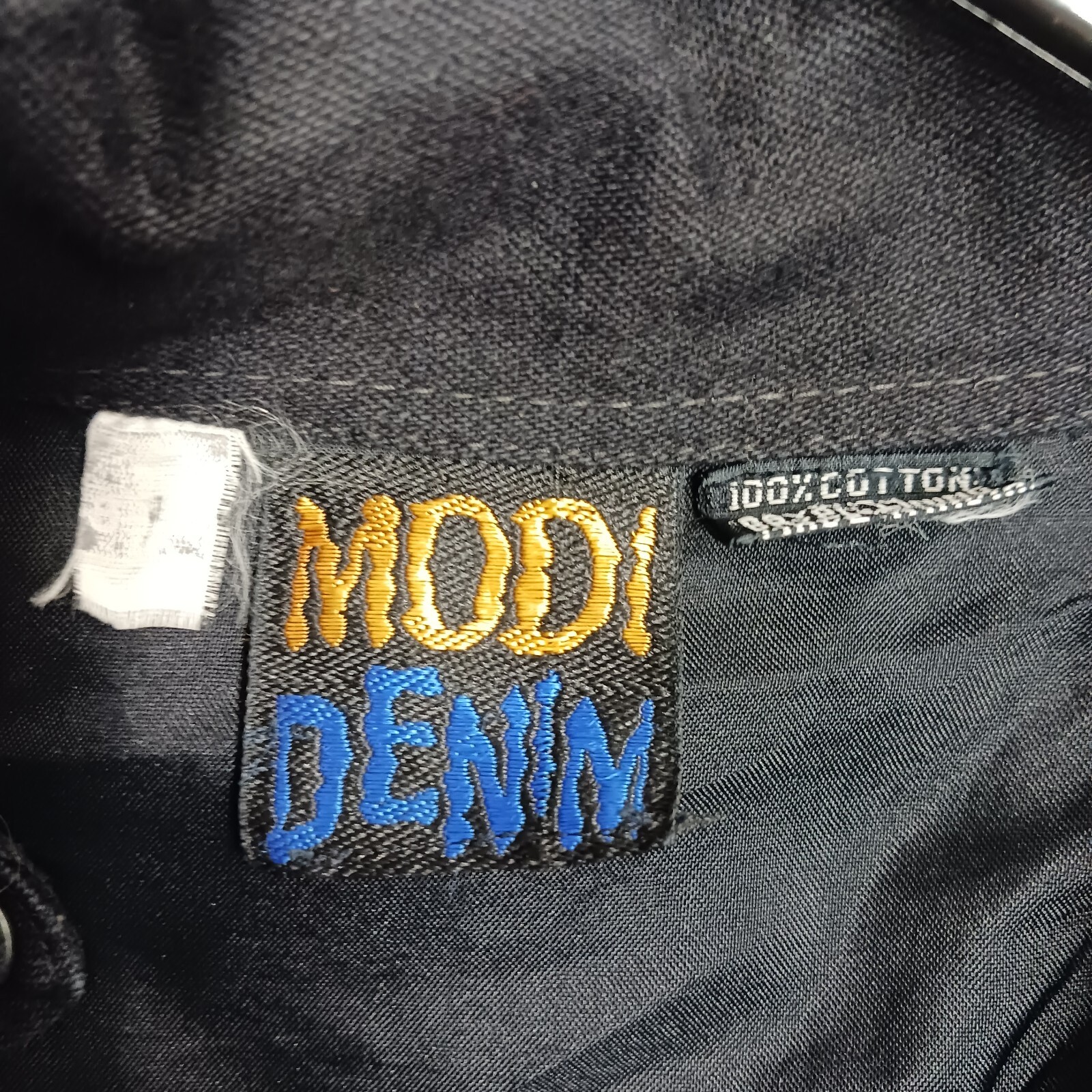 Vtg 80s MODI DENIM Sequin Embroidered Golf Theme Chromatic Jacket