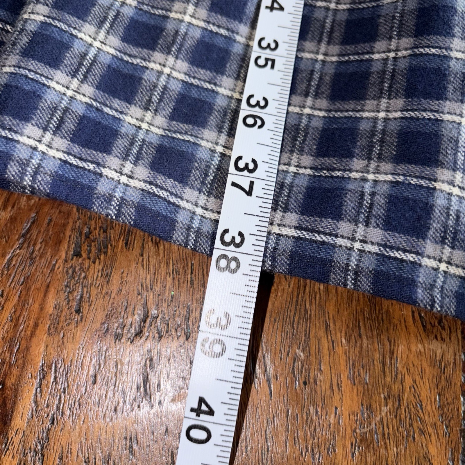 VTG Tour De France Plaidwork Maxi Skirt 100% Cotton Indie Grunge Elastic Waist