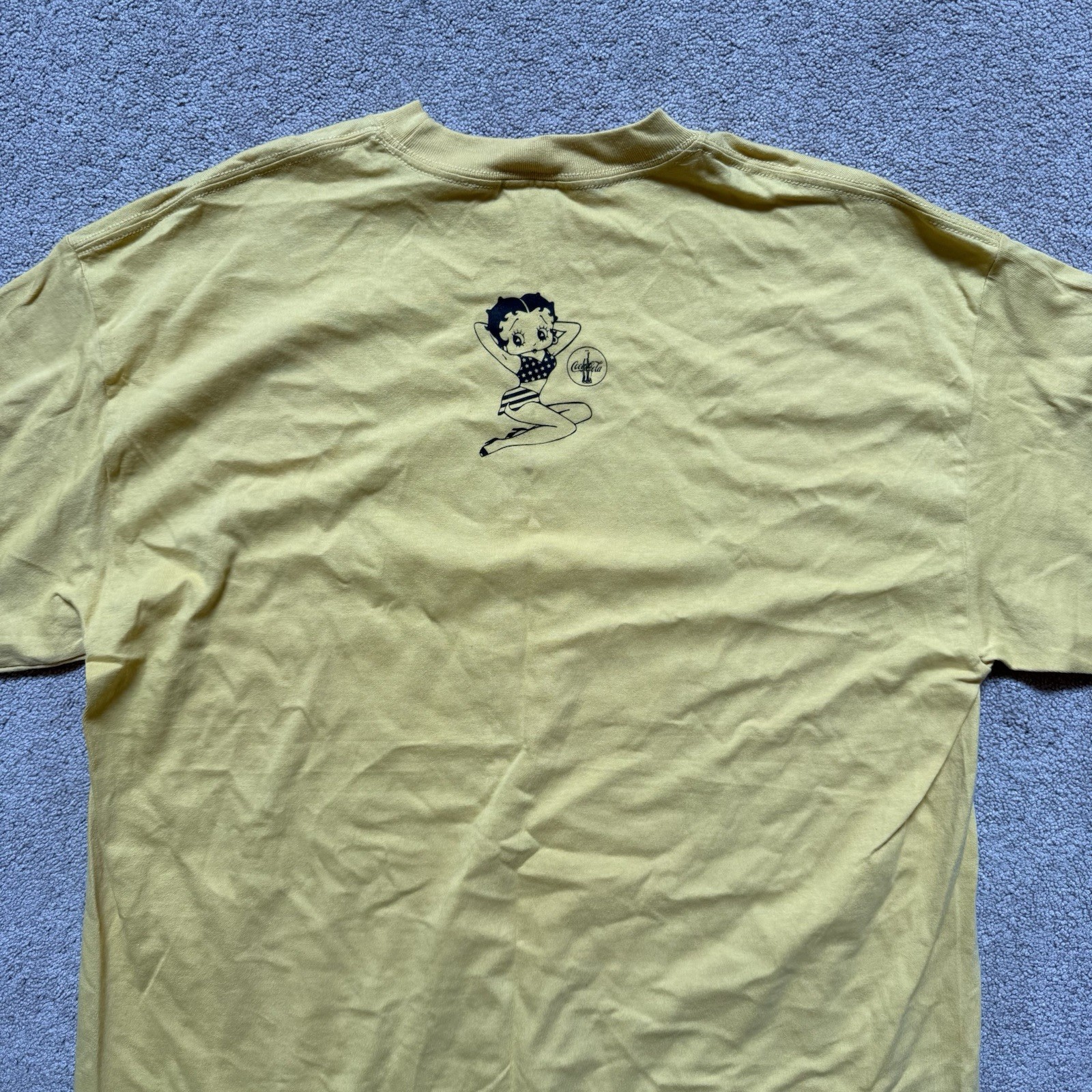 Vintage BETTY BOOP Coke Promo T-Shirt Size XL