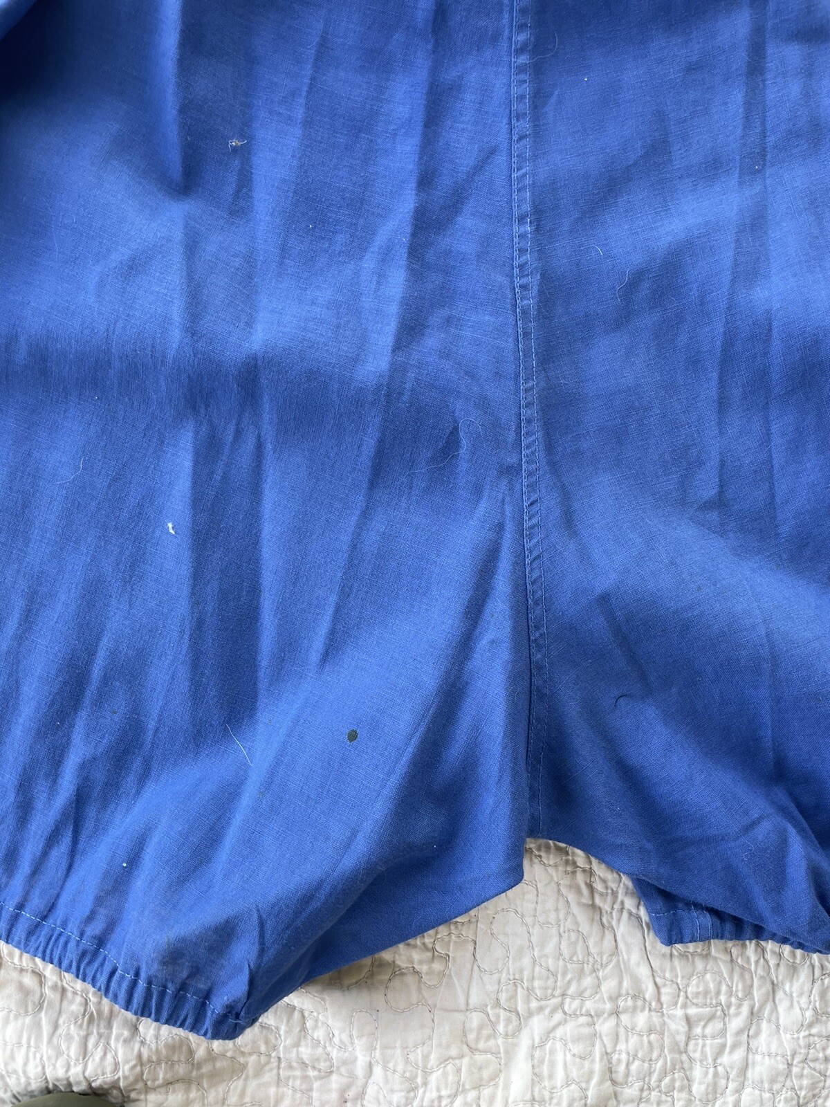 1940s blue gym suit size large