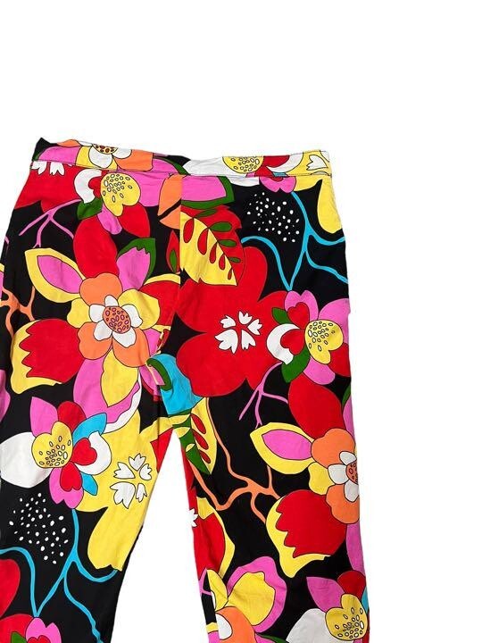 1990s Vintage Psychedelic design all-over pattern pants Women’s colorful