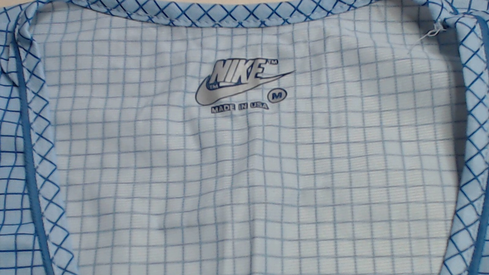 Vtg 80s Nike Tank Top Wmns M Sleeveless Shirt NWT Ice Copen Blue Running Workout