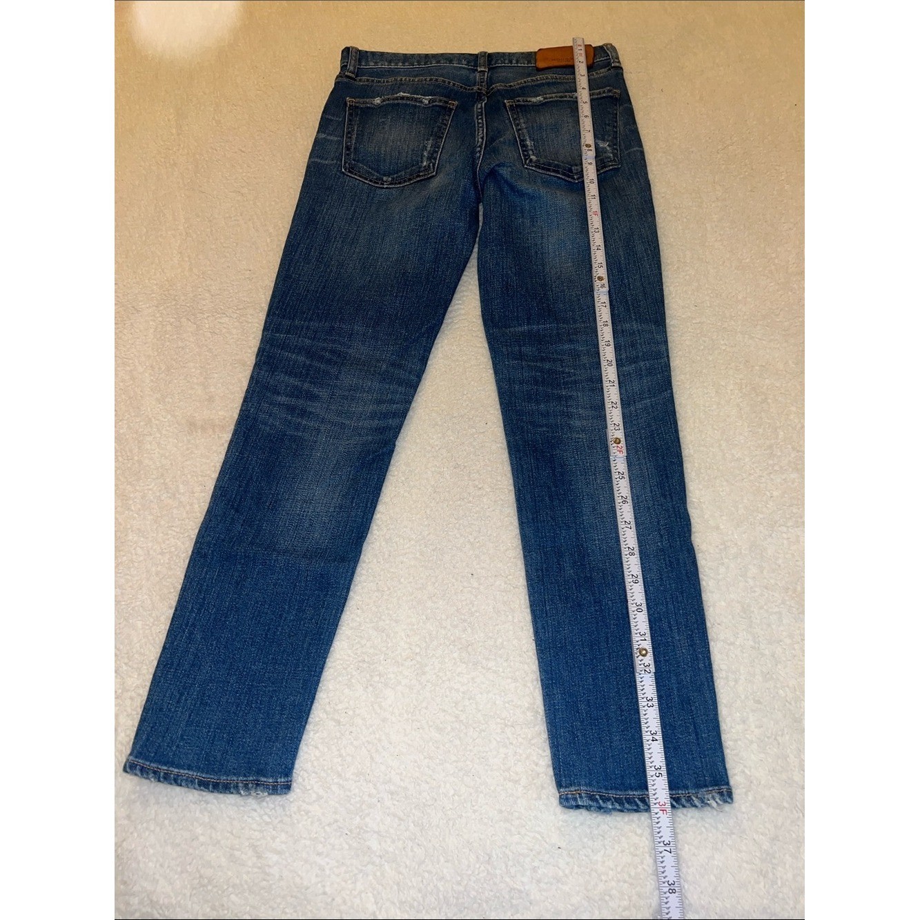 Moussy Vintage Japan Skinny Jeans 27 Medium Wash Japanese Denim Premium