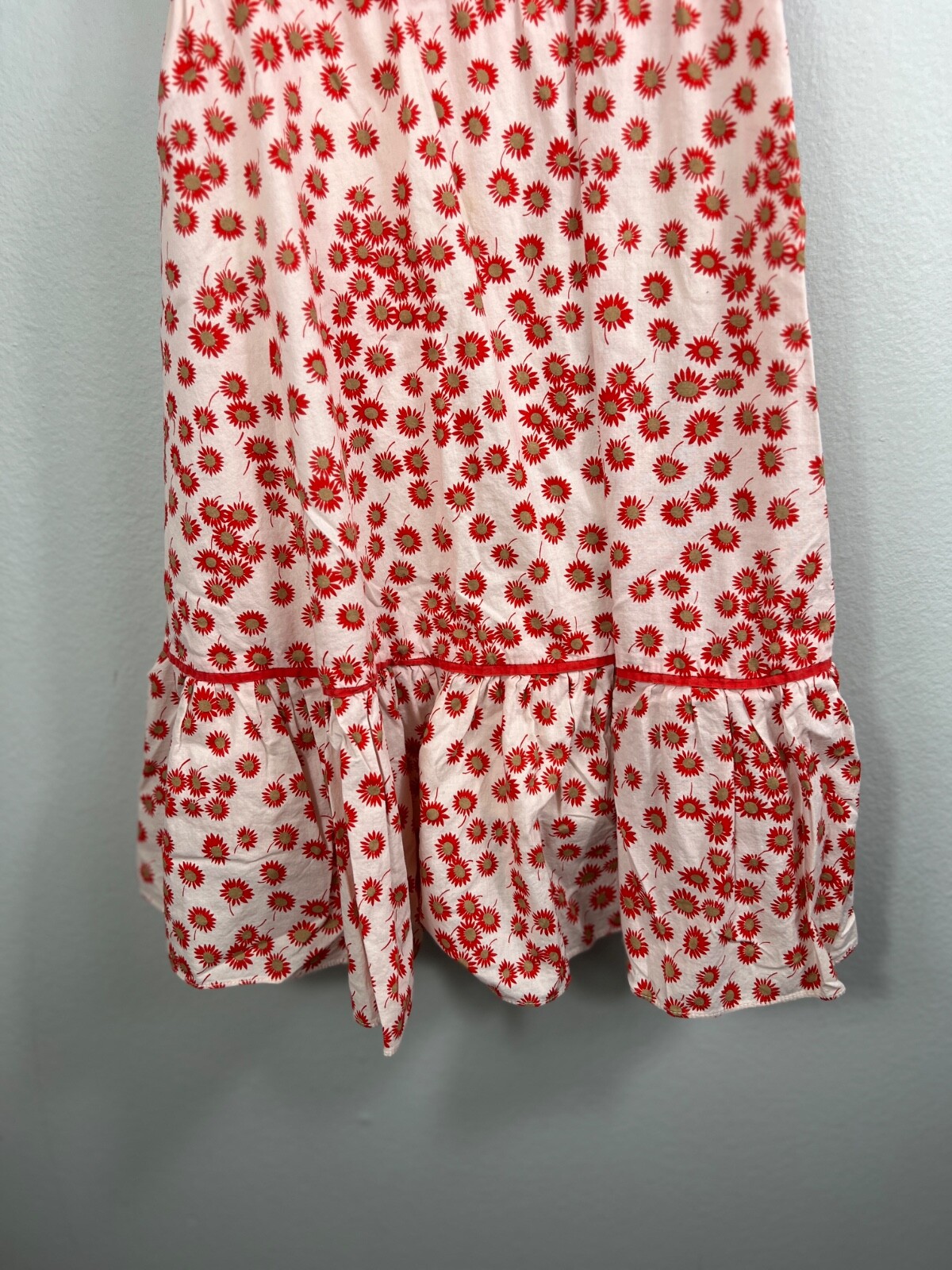 Vintage Y2k Milkmaid Dress 90s Size S Floral Forever 21
