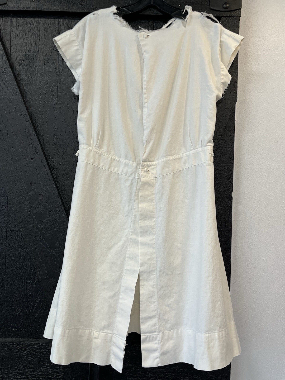 Vintage 1950s Whitehouse Sanforized Medical Uniform Hospital Nurse Dress 30