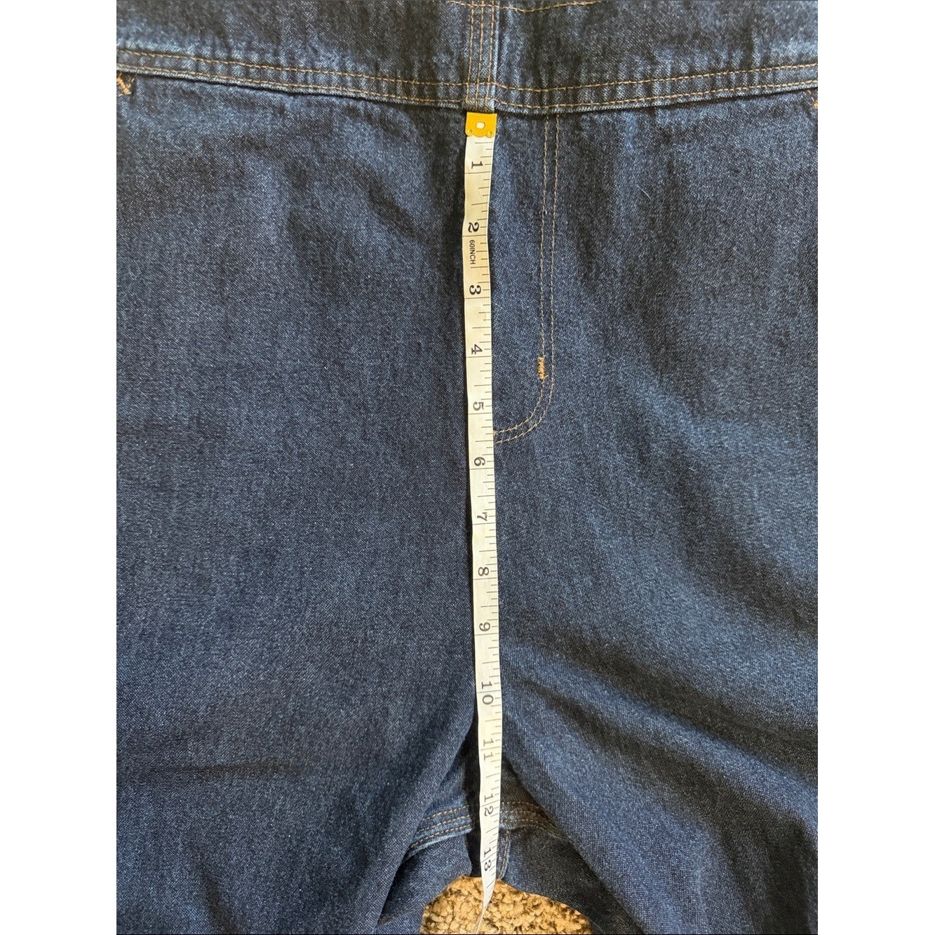 Vintage Carhartt Baggy Denim Overalls Y2K Utility Carpenter 14×28 Best 8/10
