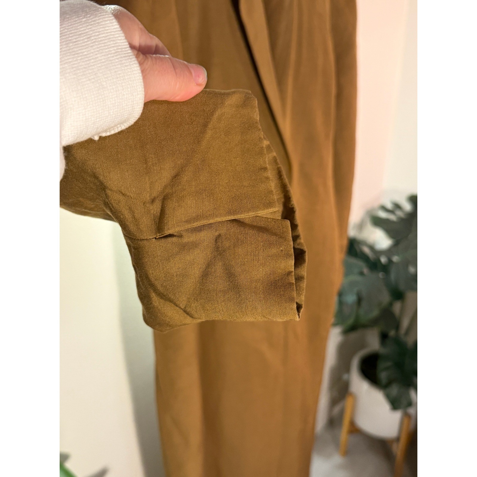 Savannah Studio Luxe duster Silk linen elevated maxi staple layer transition M/L