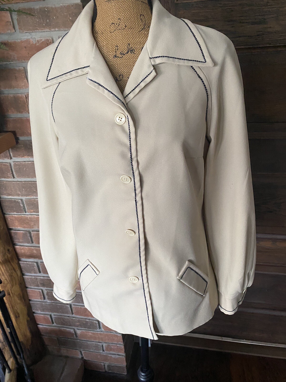Vintage 1970’s R&K Originals Size 16 Shirt Jacket Size 4P