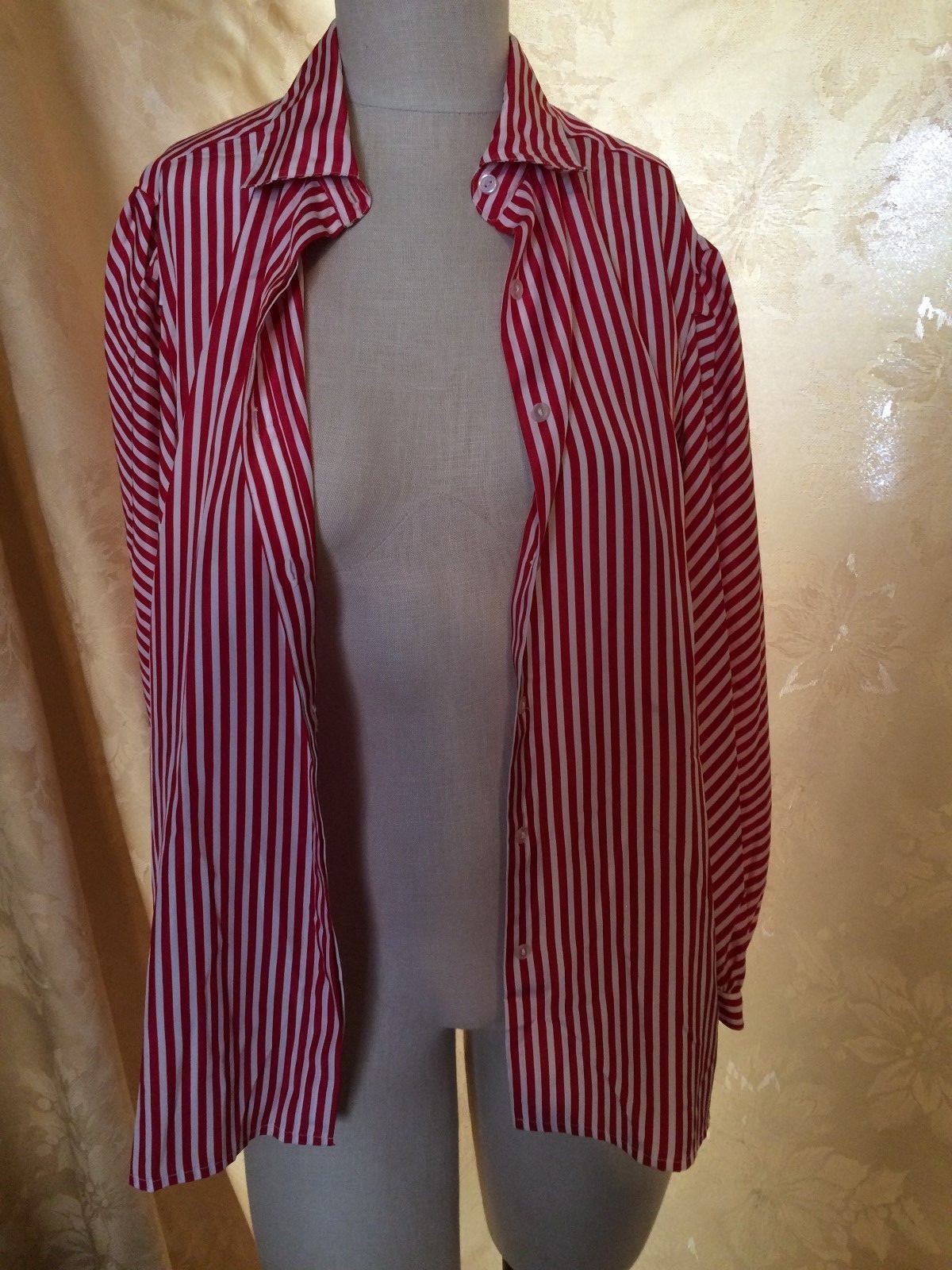 Stylin’ Women’s Vintage „Jordan Marsh” Striped Button Down++SIZE 14++