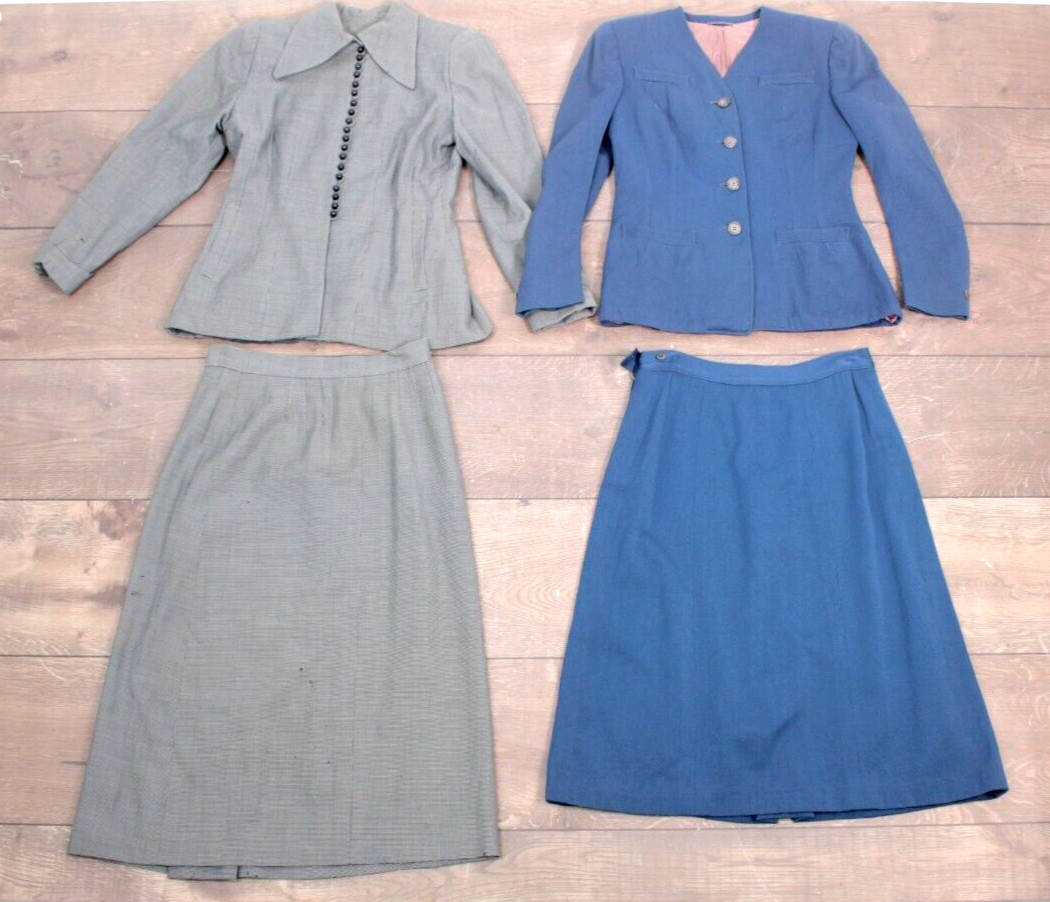 VTG Lot of 18 40s 50s AS IS Suits & Blazers Assorted Sizes & Colors 1940s 1950s