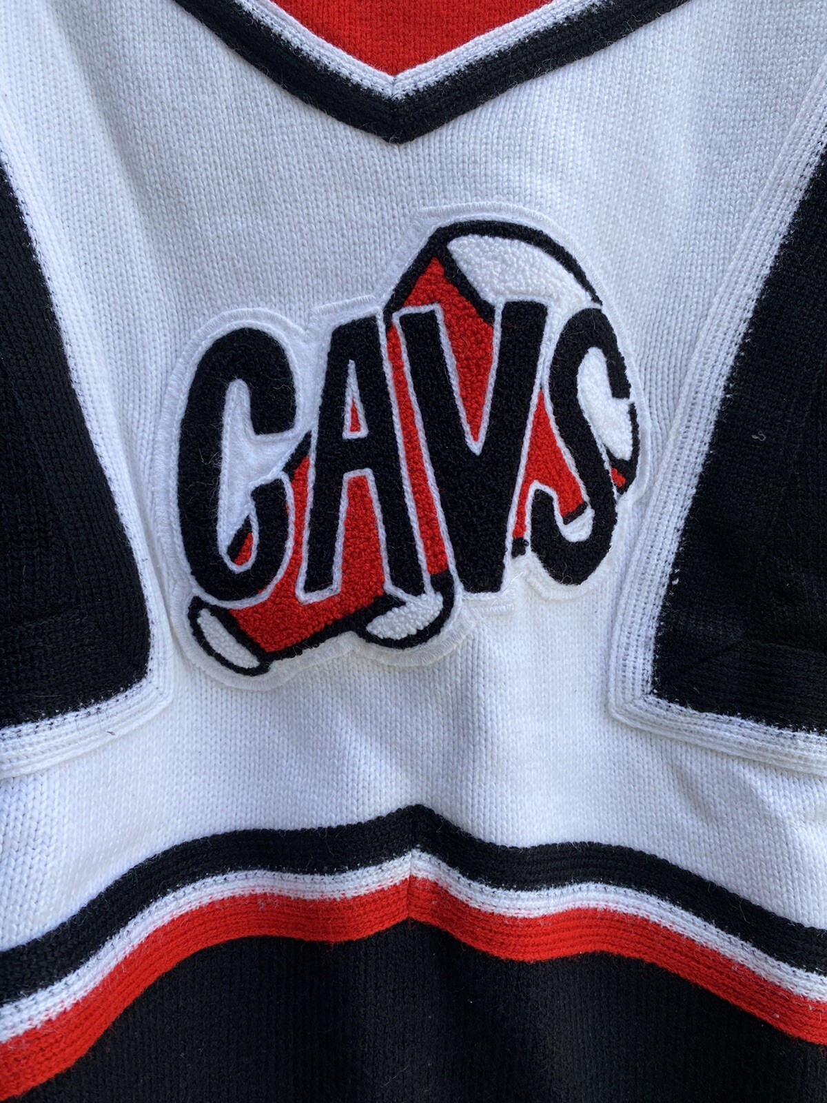 vintage cheer cheerleader sweater “Cavs” Y2K Vintage In Good Condition Made USA
