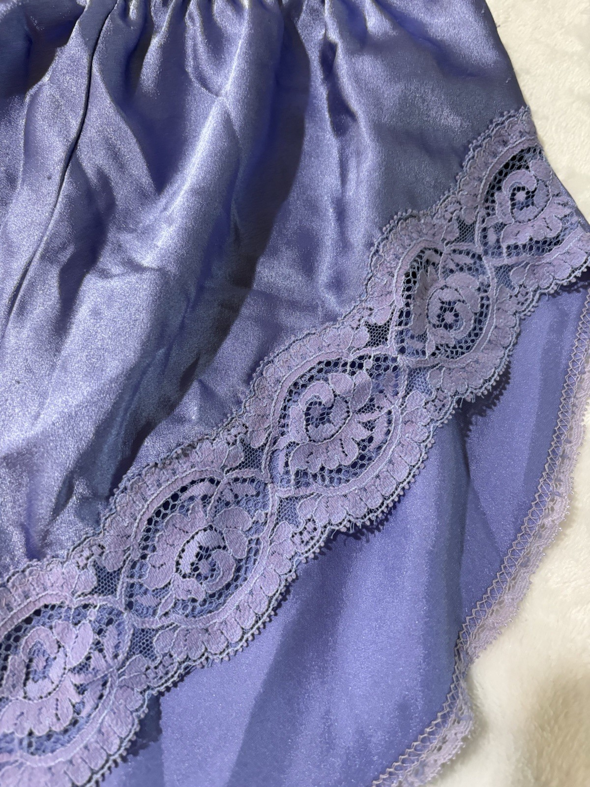 Vintage Lindsey Roscoe for Farr West Purple High Rise Panties Waist 24”