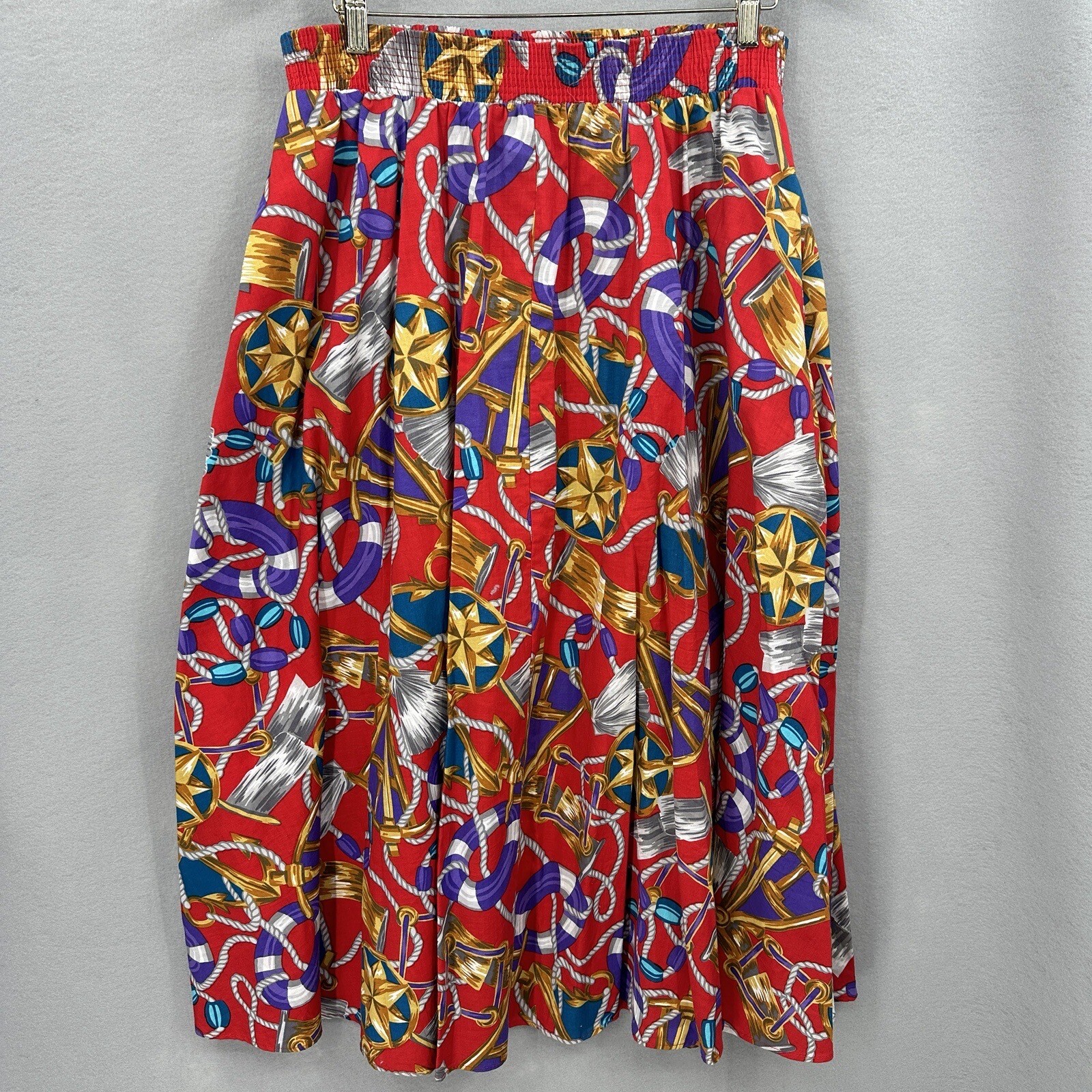 Vintage Tumbleweeds Maxi Skirt Women Large Prairie Cottagecore Y2k Boho 90s